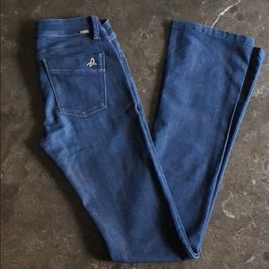 Dark Wash DL 1961 Cindy Slim Boot Jeans